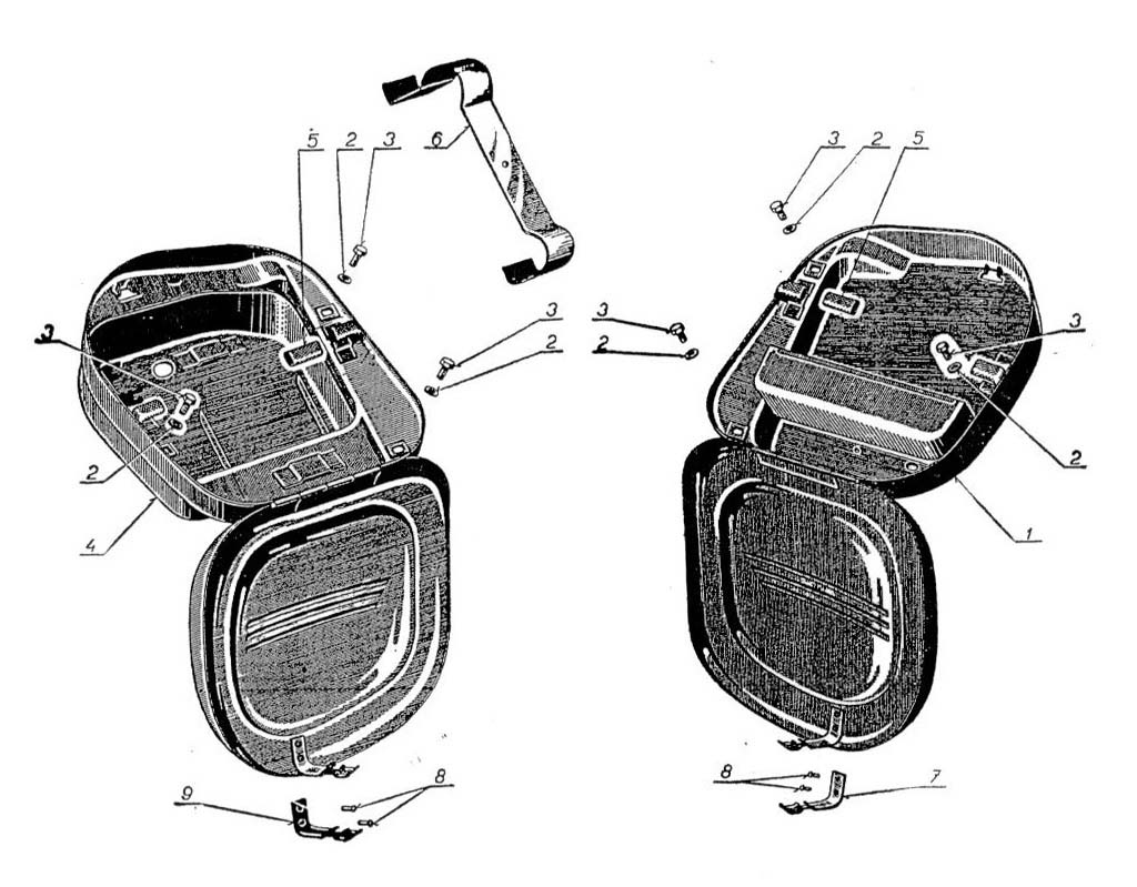 Jawa panelka 559 a 360 - Schránky 