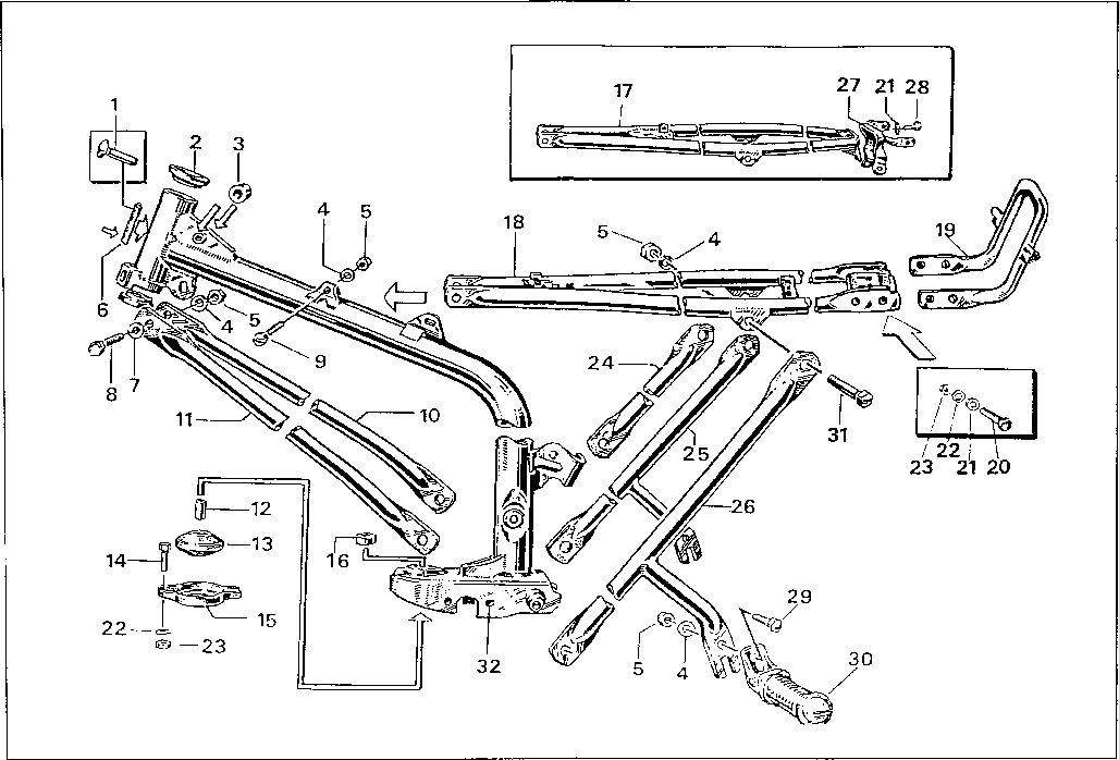 Simson S51 - Rahmen