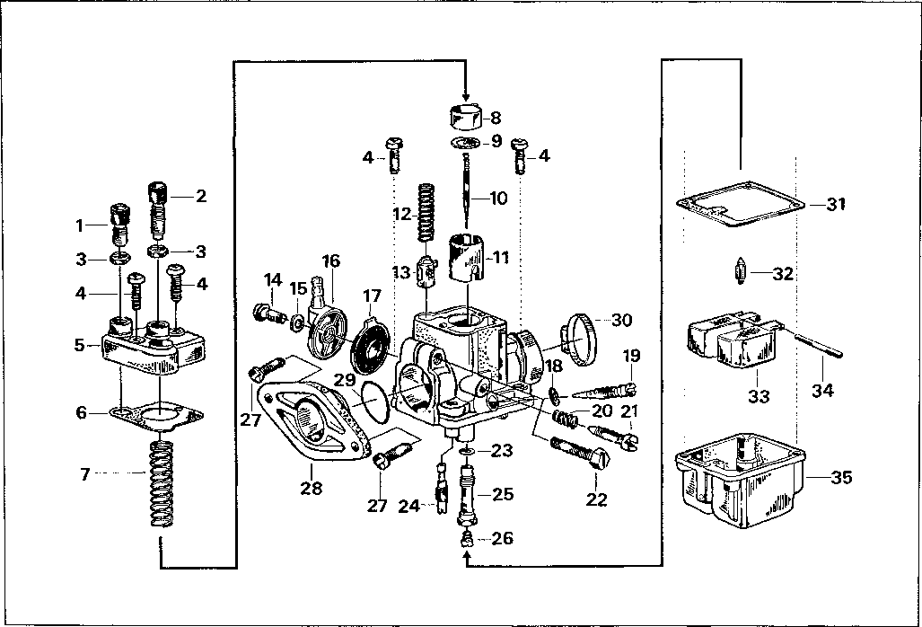 Simson S51 - Carburettor - type BING