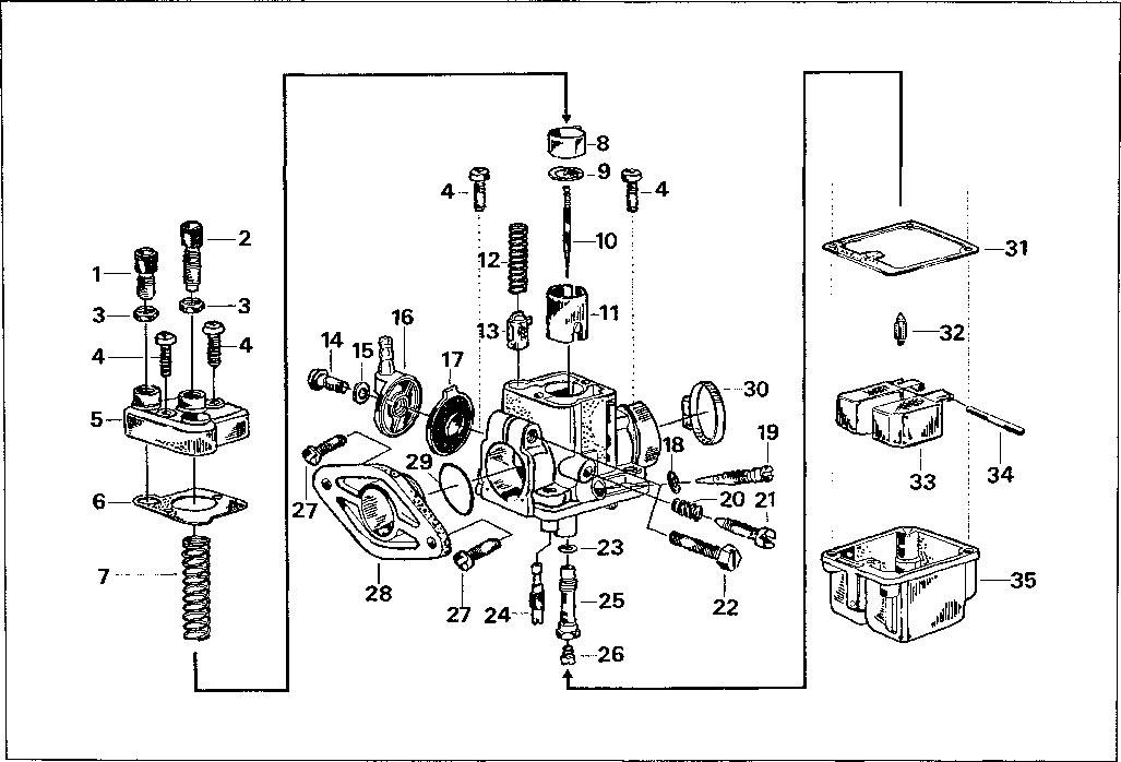 Simson S51 - Vergaser - Typ BING