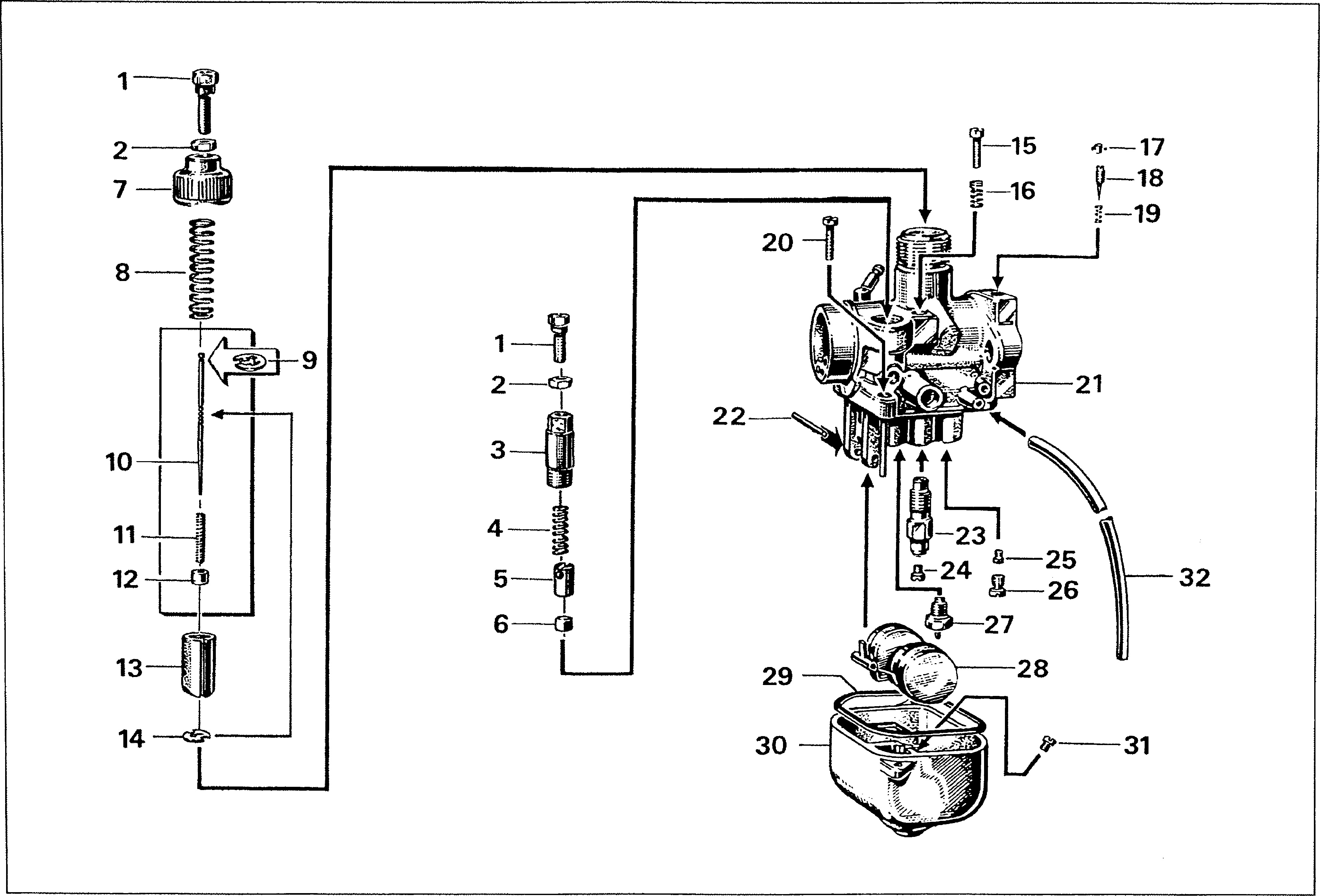 Simson S51 - Vergaser - Typ BVF 16N3