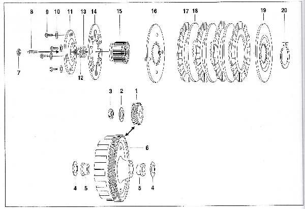 Simson SR50 - Primary drive and clutch