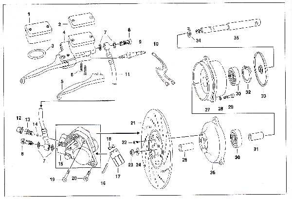 Simson SR50 - Scheibenbremse