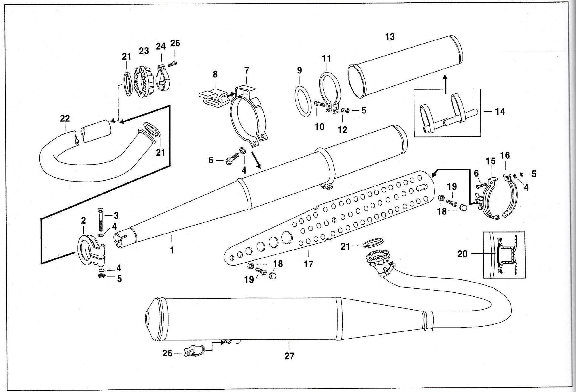 Simson SR50 - Exhaust