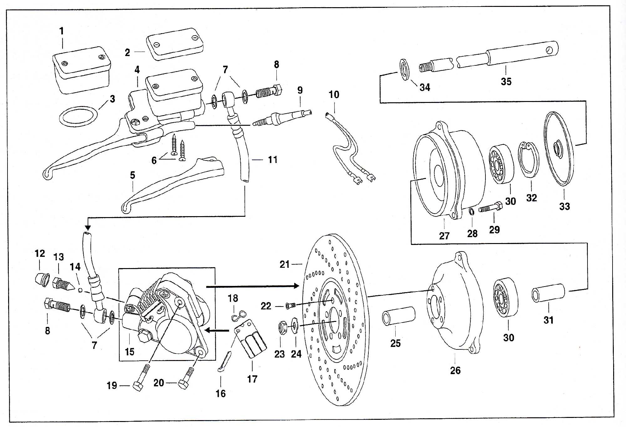 Simson SR50 - Disk brake